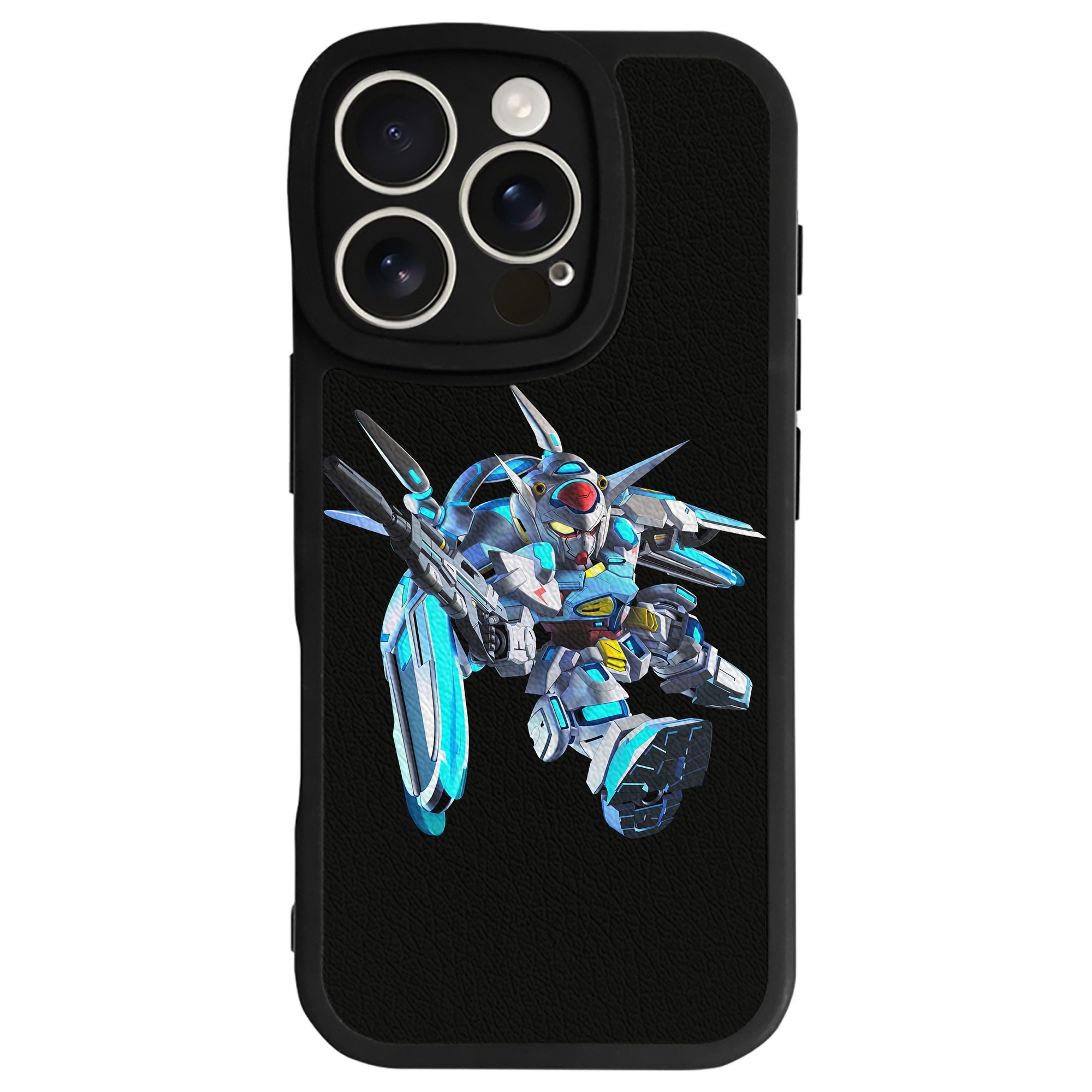 （画像用） 機動戦士ガンダム Mobile Suit Gundam 【iPhone 16シリーズ対応】シリコンスマホケース（レザー調） 材質：シリコン